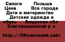 Сапоги Demar Польша  › Цена ­ 550 - Все города Дети и материнство » Детская одежда и обувь   . Амурская обл.,Благовещенский р-н